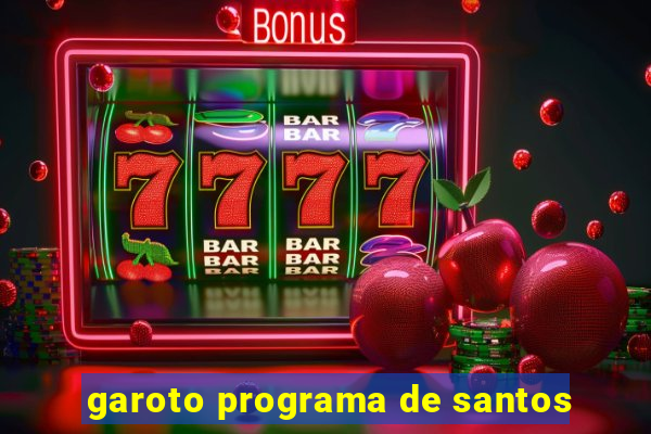 garoto programa de santos